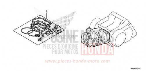 DICHTUNG SATZ A MSX125F de 2015